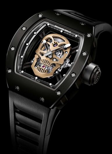 Richard Mille Replica RM 52-01 Skull Tourbillon Nano-Ceramic watch